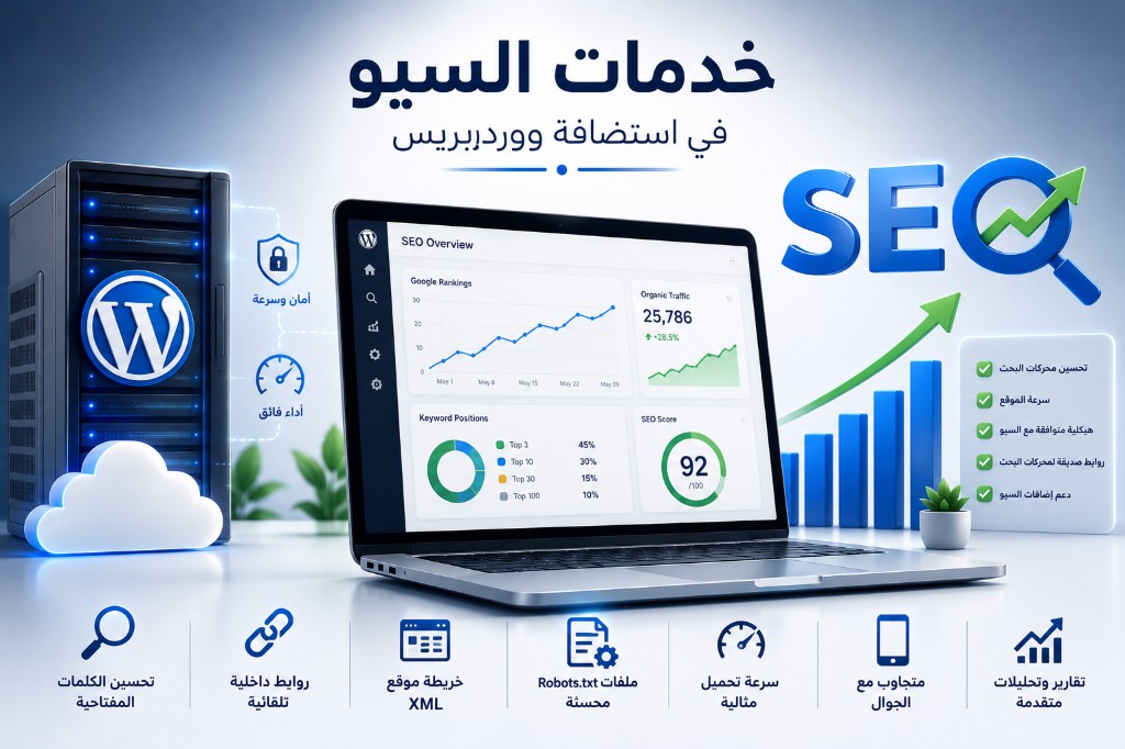خدمات السيو في استضافة ووردبريس