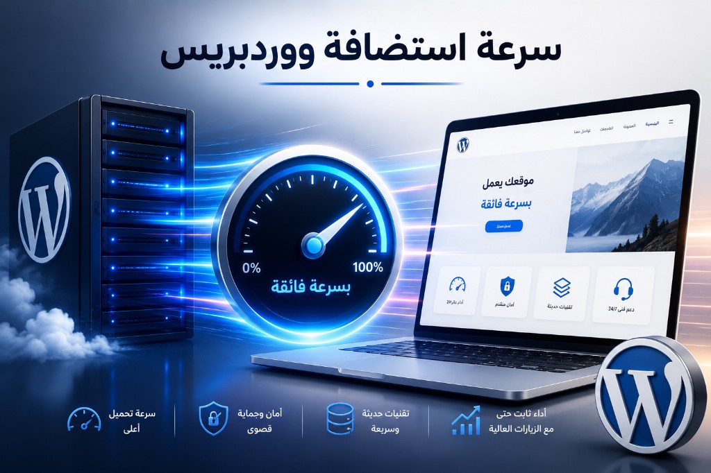سرعة استضافة ووردبريس